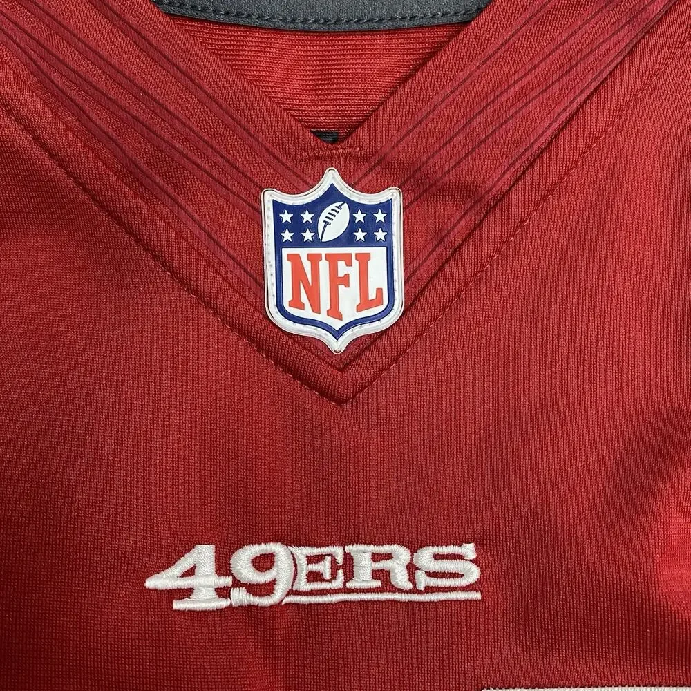 Nike San Francisco 49ers NaVorro Bowman #53 NFL On Field Jersey Men’s 3XL Red